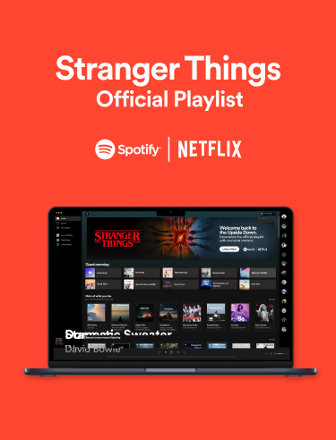 Spotify x Stranger Things Case Study DSKT 0004 Official Playlist